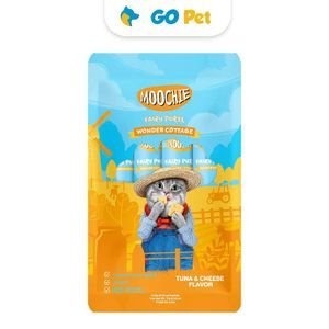 Moochie Tuna & Cheese 15 Gr x 5 Und – Snack para Gato Sabor Atún y Queso