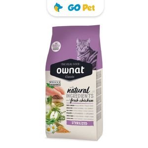 Ownat Classic Gato Esterilizado 4 kg – Pollo