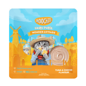 Moochie Tuna & Cheese 15 Gr x 25 Und – Snack para Gato Sabor Atún y Queso