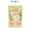 Moochie Cat Creamy Broths with Chicken & Brocoli Pouch 40 Gr – Sopa Cremosa de Pollo y Brócoli