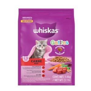 Whiskas Gatitos Carne 1.4Kg