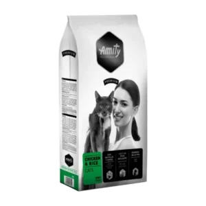 Amity Premium Pollo y Arroz – Gatos adultos 1.5kg