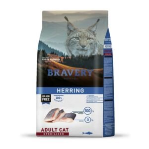 Bravery Herring Adult Cat Sterilized 2 kg – Arenque Gato Adulto Esterilizado