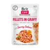 Brit Care Fillets in Gravy Savory Salmon 85gr – Gatos Adultos
