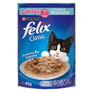 Felix Pouch Gatitos Pescado 85Gr