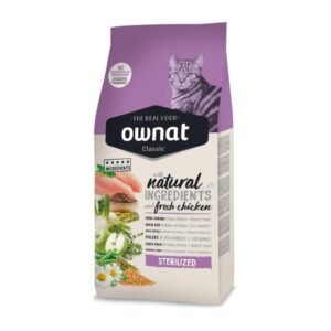 Ownat Classic Gato Esterilizado 15 kg – Pollo