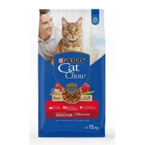 Cat Chow Adultos Delicias Sabor Carne 8 Kg