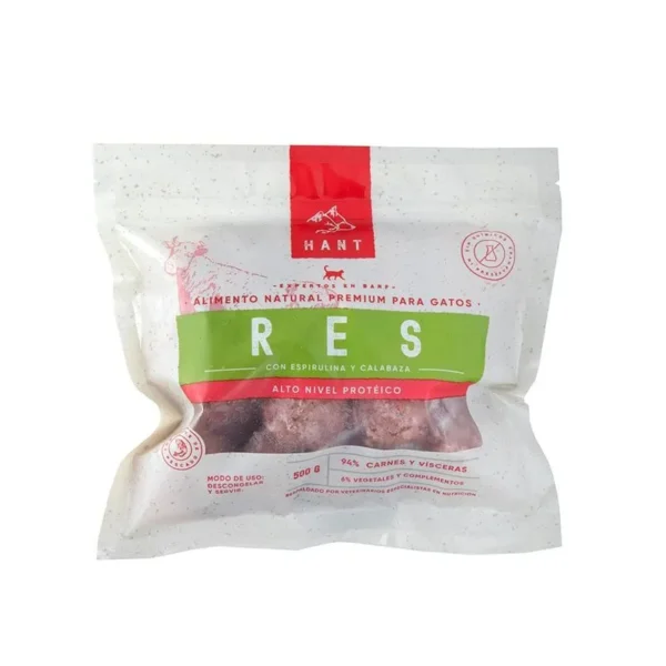 Hant Alimento Barf Super Premium – Res 500 gr