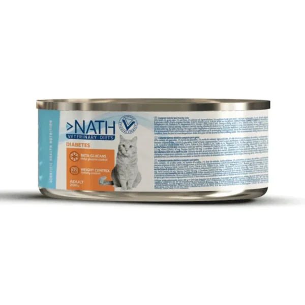 Nath Veterinary Diets Gato Diabético 200 g