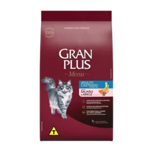 Gran Plus Gato Adulto Castrado Salmon & Arroz 10 Kg