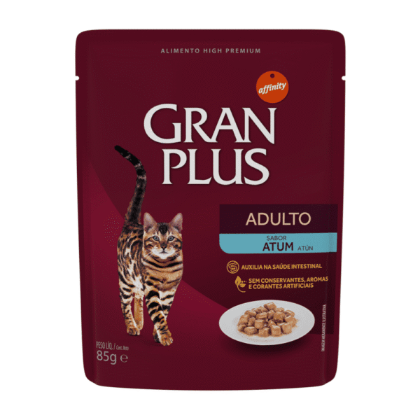 Gran Plus Atún x 85gr alimento húmedo para gatos