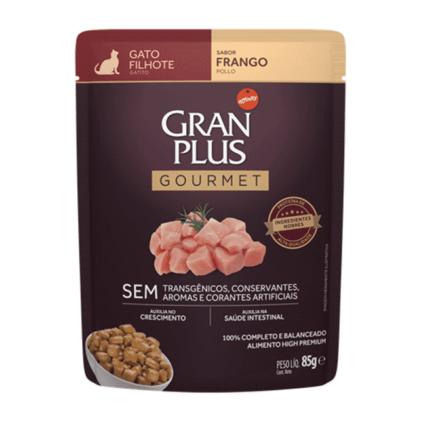 Gran Plus Gourmet Pollo x 85gr – Gatitos pequeños