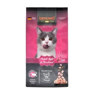 Leonardo Adult Light – Gatos adultos castrados o con sobrepeso 7.5kg