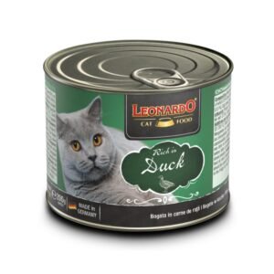 Leonardo Quality Selection Pato 200 Gr – Gato Adulto