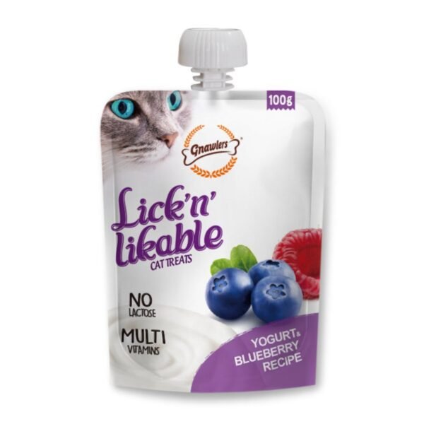 Gnawlers Lick´N´Likable Yogurt & Arándanos 100Gr