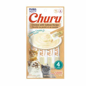 Churu Gato Pollo Con Salmón (4 Unidades)