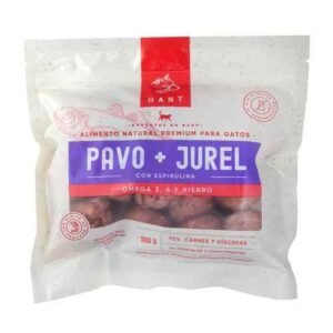 Hant Alimento Barf Super Premium – Pavo & Jurel 500 gr