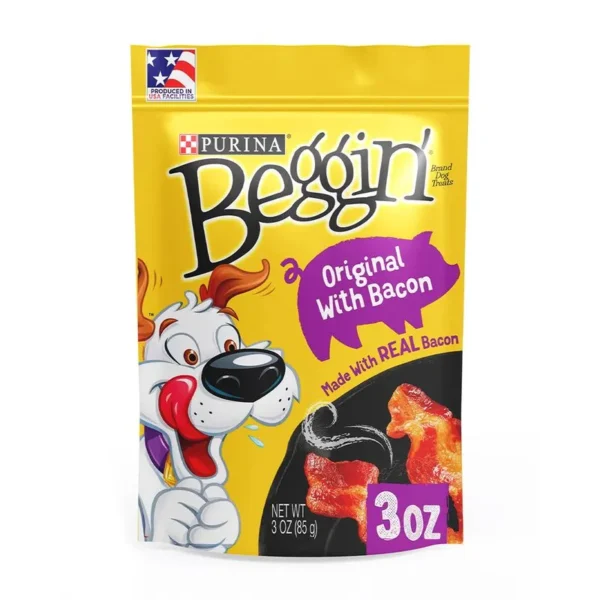 Beggin’ Snack Para Perros Original Con Tocino 85 gr