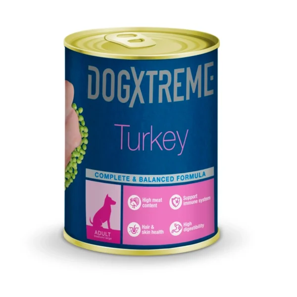 Dogxtreme Adulto Pavo Con Arvejas 400Gr