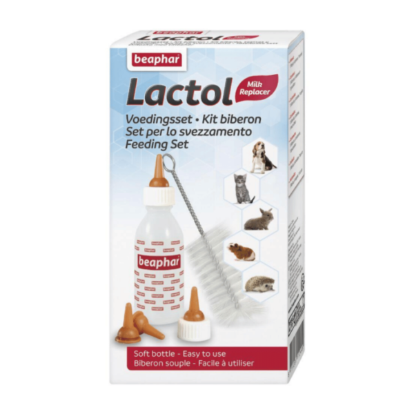 Beaphar Lactol Feeding Set – Kit de biberón y accesorios