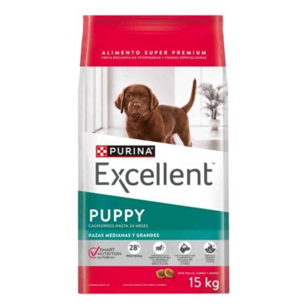 Excellent Cachorro Rz. Medianas y Grande 15 kg