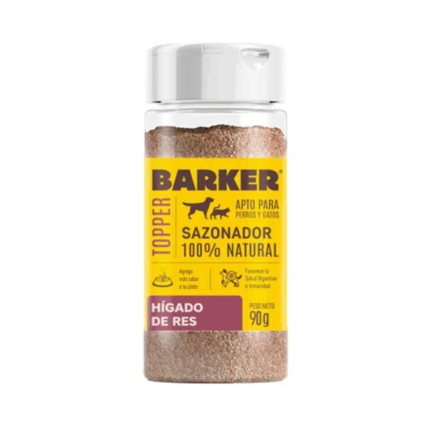 Sazonador Barker Hígado De Res Suplemento Nutricional (90 G)