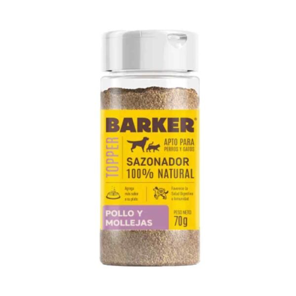 Sazonador Barker Pollo Y Mollejas Suplemento Nutricional (70 G)