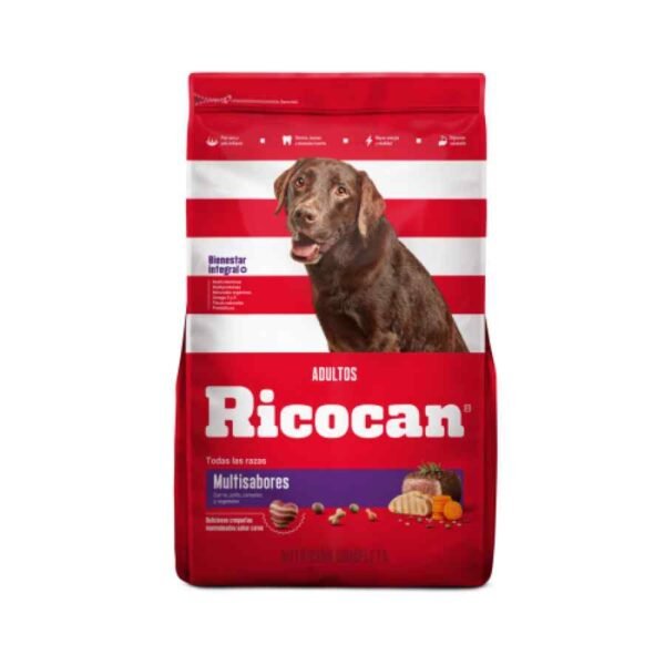 Ricocan Adulto Multisabores Todas Las Razas 15kg