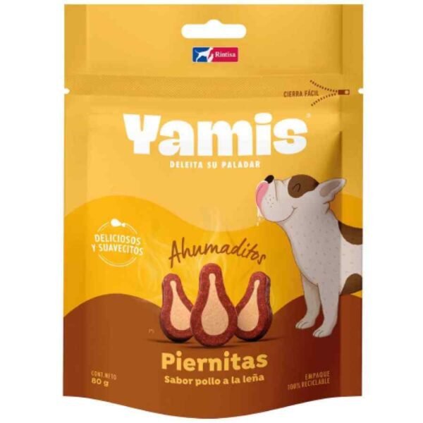Yamis Piernitas Sb Pollo A La Leñaa T.Rz Ad 80Gr