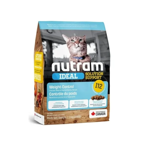 Nutram I12 Ideal Weight Control Cat 5.4 Kg – Control de Peso Ideal