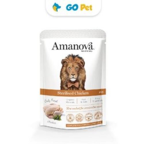 Amanova Gato Adulto Esterilizado Pollo 85 gr