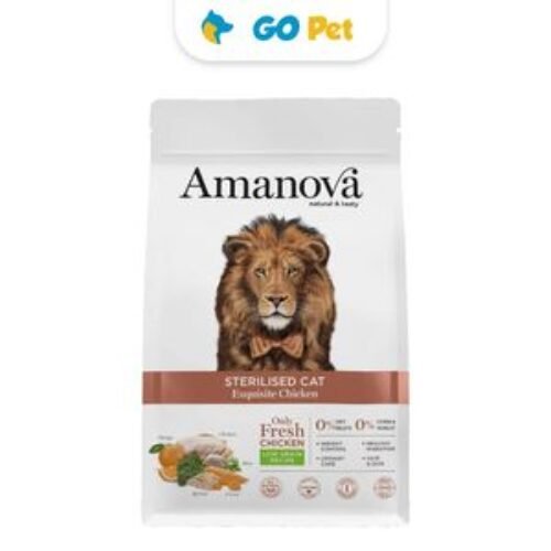 Amanova Gato Adulto Esterilizado Pollo 1.5 Kg