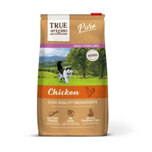 True Origins Pure Cat Adult Stererilized Chicken Grain free x2kg
