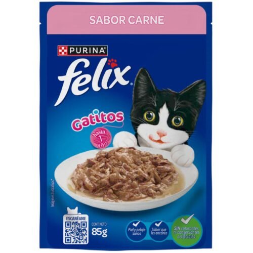 Félix Gatitos Sabor Carne 15gr