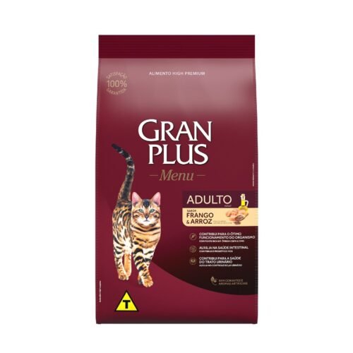 GRAN PLUS pollo y arroz para gatos adultos 1kg