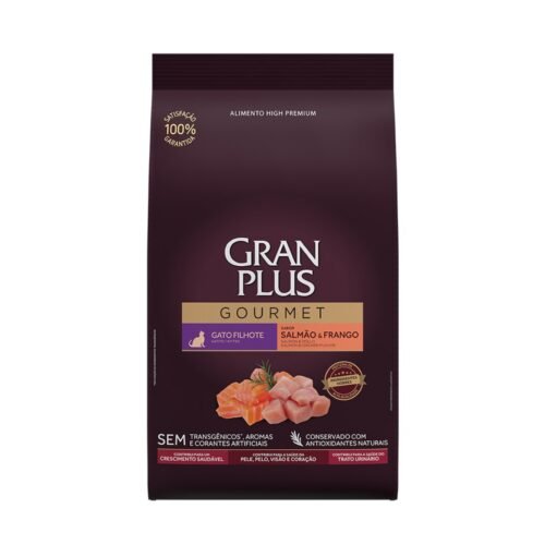 Gran Plus Gourmet Salmón y Pollo 10kg – Gatitos pequeños