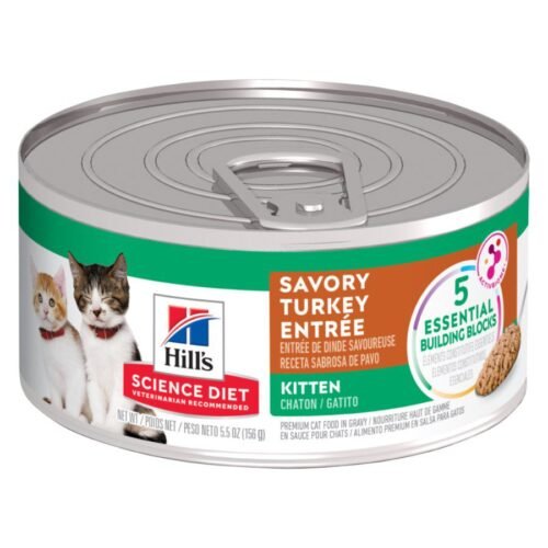 Hills SD Kitten Turkey Savory x 156gr – alimento para gatitos