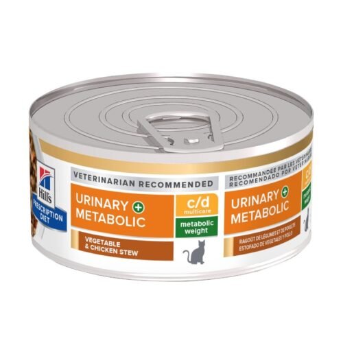 Hill’S Prescription Diet C/D Multicare+Metabolic, Cuidado Urinario + Metabolic, 85gr