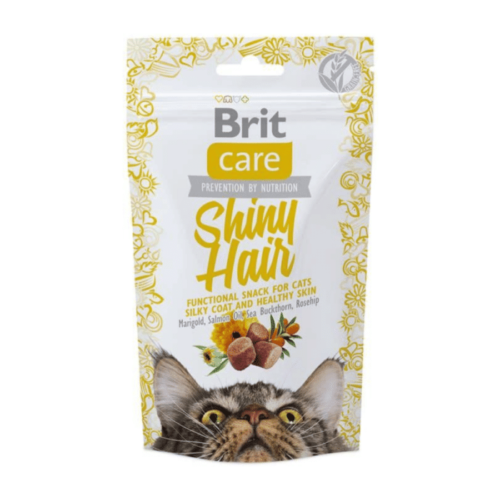 Brit Care Cat Snack Shiny Hair – Snack para gatos