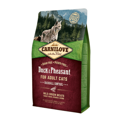 Carnilove Grain Free Pato y Faisán – Gatos adultos 2kg