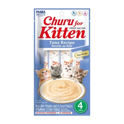Churu Kitten Atún – Snack húmedo para gatitos