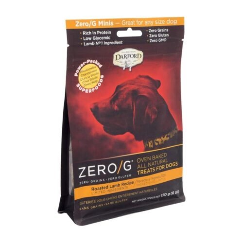Darford ZERO G Roasted Lamb 170gr – Snack para perros