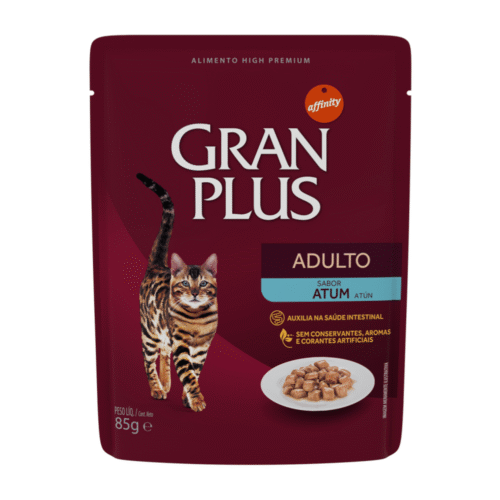 Gran Plus Atún x 85gr alimento húmedo para gatos