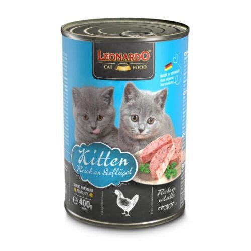 Leonardo Quality Selection Kitten 200 Gr – Gatitos – Pollo