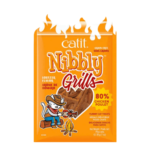 Cat It Nibbly Grills Pollo y Langosta 30 Gr