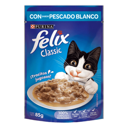 Felix Pouch Pescado Blanco 85Gr