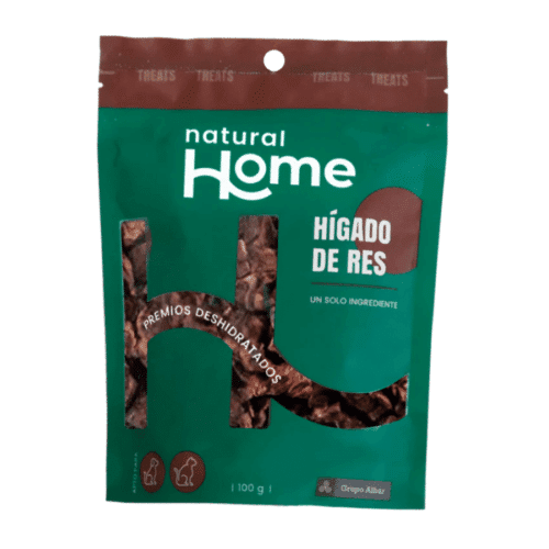 Natural Home Treats Treats Hí­gado de Res 100Gr