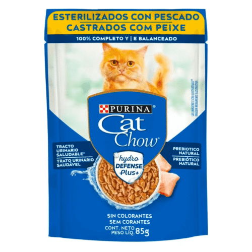 Cat Chow Esterilizados sabor Pescado 85Gr