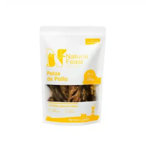 Natural Feast Patas de Pollo Deshidratado 260Gr