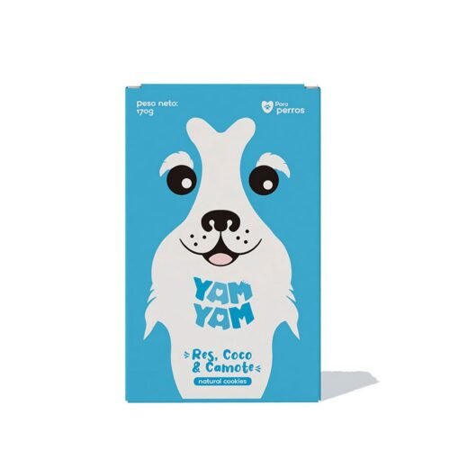 Yam Yam Galletas Horneadas Res, Coco y Camote 170 Gr
